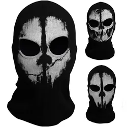 Halloween Mask Movie War Game Call Commander Party Mask Unisex Balaclava Mask Cosplay Ghosts Skull Mask Headwear