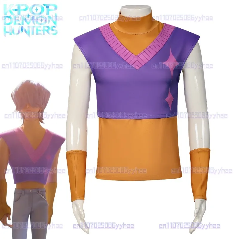 Anime Dämon Hunter Jungen Gruppe Romantik Cosplay Kostüm Saja Jungen Uniform Bluse Full Set Bühne Leistung Outfit Halloween Party