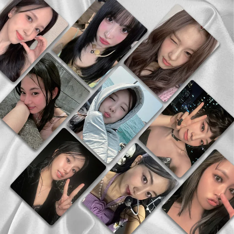 50pcs/set KPOP Twice Laser Card Mini 13 Album With YOU-th Album LOMO Card Double-sided Photo Card MOMO NAYEON MISAMO Postcard