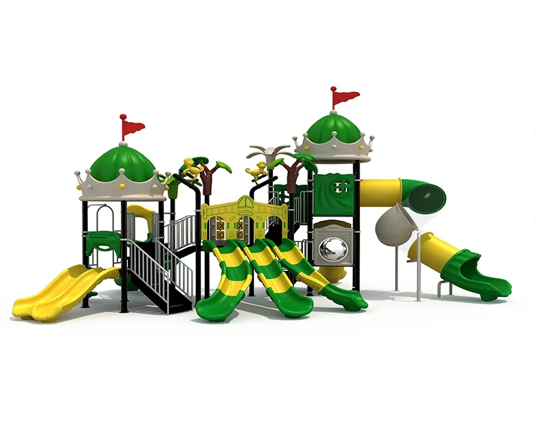 Commercial Use Outdoor Kids' Multi-Play Adventure Park Design Wholesale Amusement Equipment Made of Plastic for Garden & School