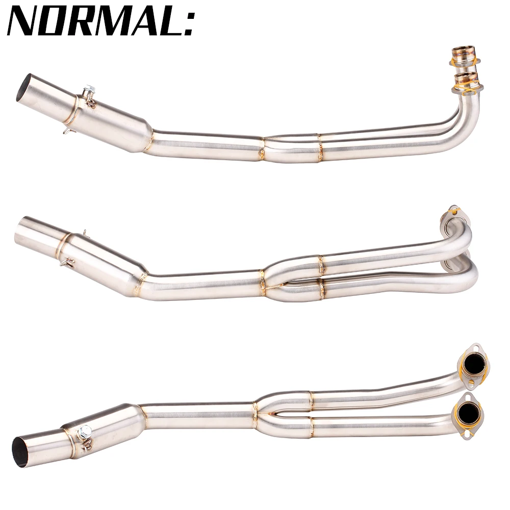 For AK550 AK 550 Full Systems Motorcycle Exhaust Modified Motorcross Slip on Front Pipe Escape Moto Connect Muffler