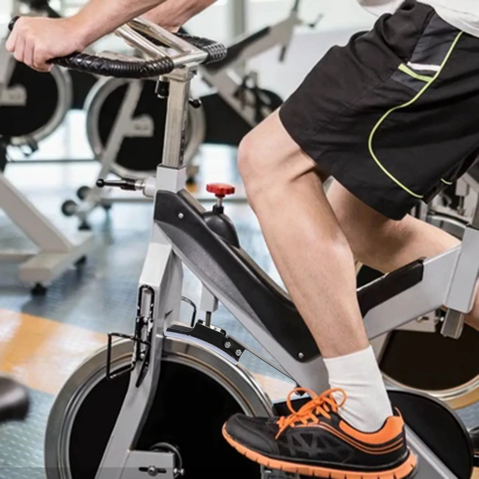 

2pcs Fitness Bike Pads Durable Non-Slip Replacement For Exercise Bikes Cycling Braking Disc Mute Brake Mat Gym Bike Brake Block