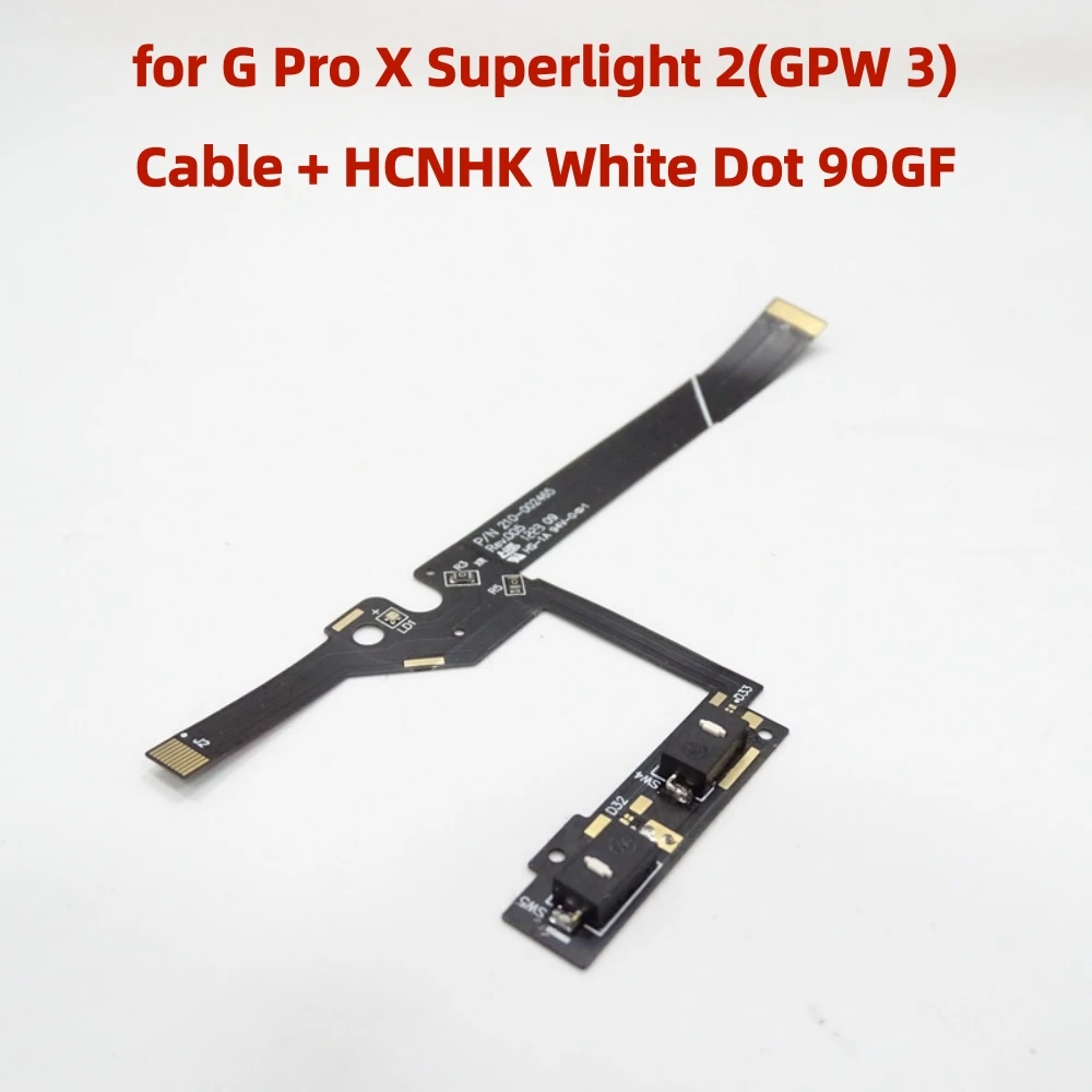 Przycisk boczny myszy, przycisk przełącznika, płytka drukowana, kabel flex do myszy Logitech G Pro X Superlight 2 GPW3, kabel płyty głównej, naprawa — zdjęcie produktu 4
