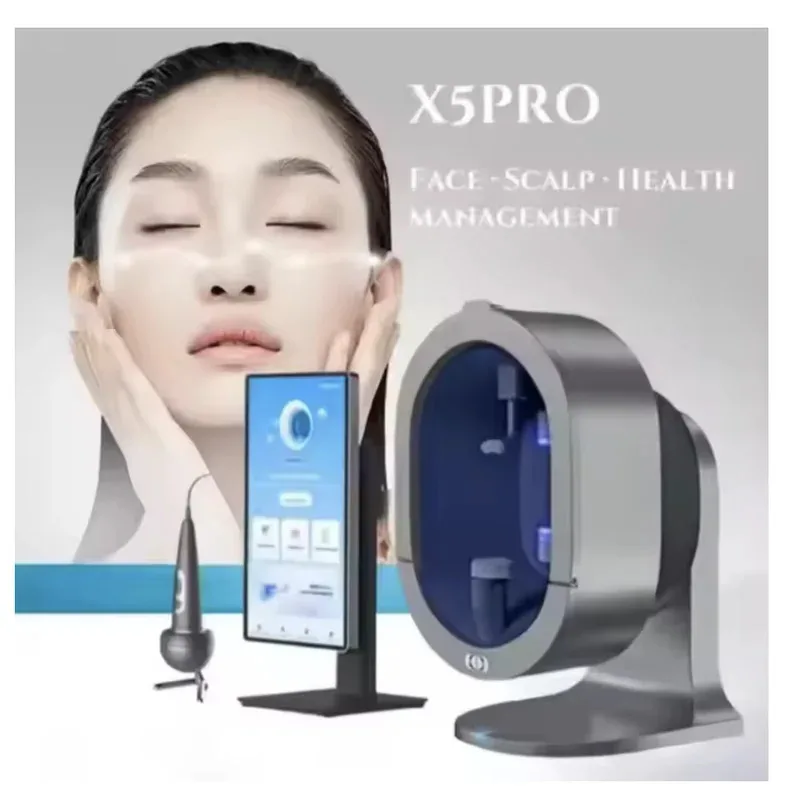 

2026 Professional 3D Facial S5 Camera Scanner UV Skin Hair Analysis Measuring Instrument Digital Facial Scanner Skin Analyzer