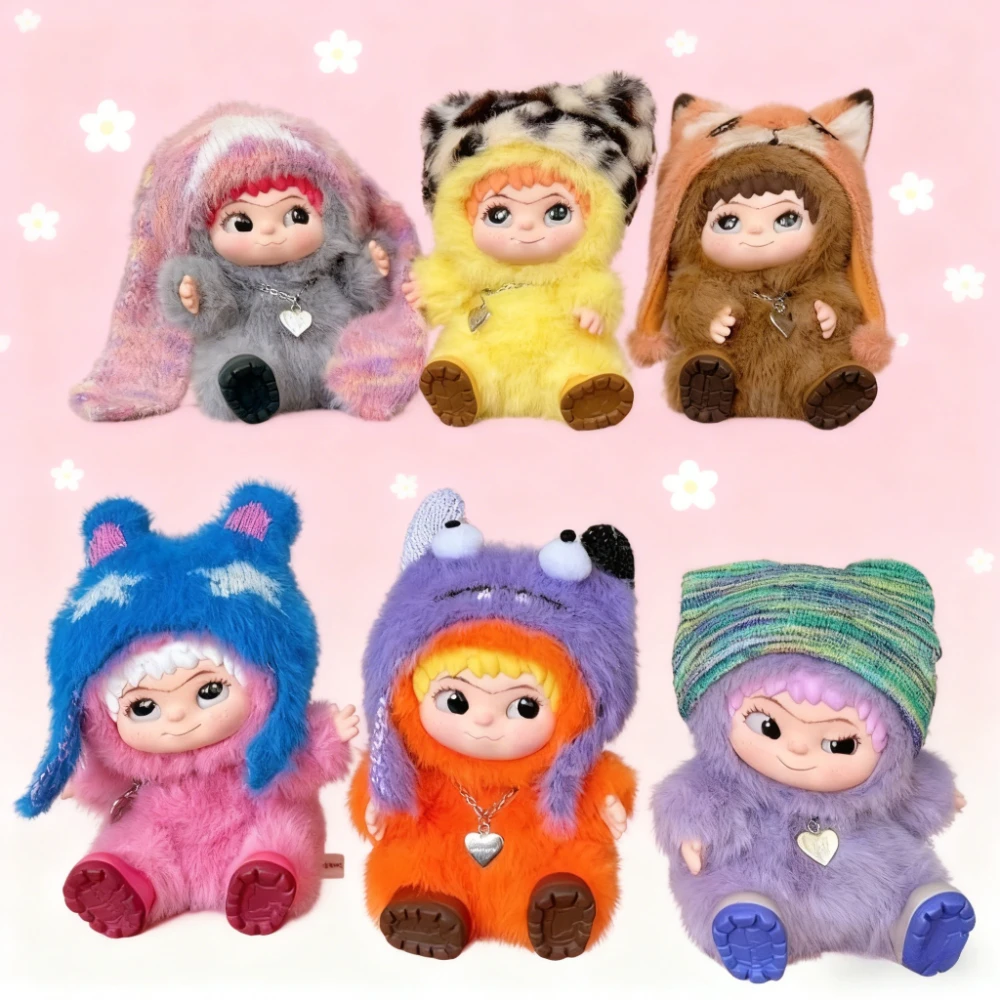 

2026 Wakuku Blind Box Fox & Bunny Trick Or Treat Series Виниловая кукла Сумка-сюрприз Брелок Модные игрушки Mystery Box Индивидуальный подарок