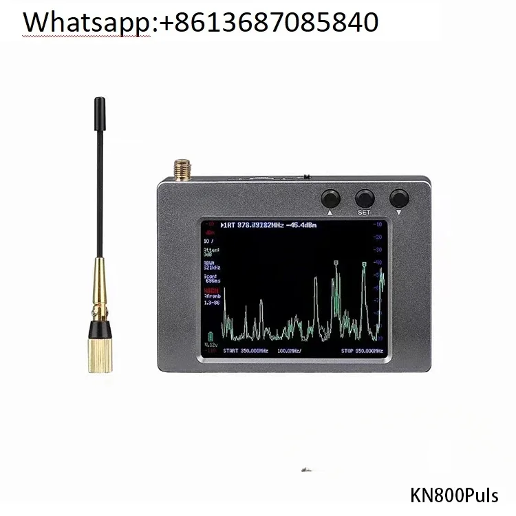 KN800 Wireless Microphone Interference Detector Performance Automatic Scanning Frequency Planning WT3