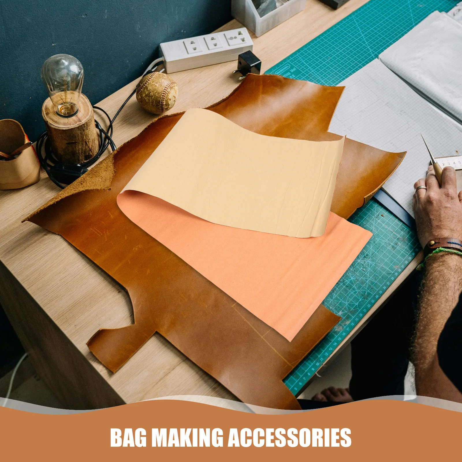 

DIY Craft Stiffener Sheets Fake Bag Liner Handbag Lining Material Purse Making Accessories Bag Making Supplies