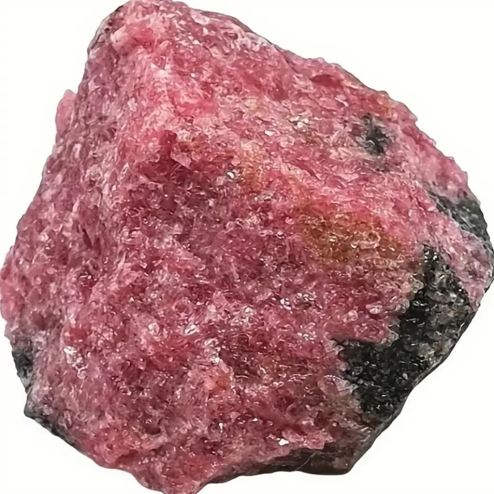 Natürliche Rhodonit-Rohsteine, hochwertige Quarz-Gartenaquarium-Reiki-Mineralexemplare, spirituelle Wicca-Heilkristalle