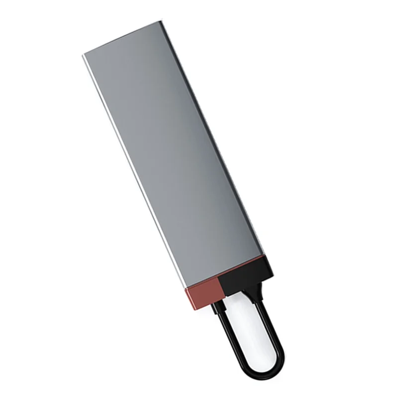 Type-C Docking Station Type C 12In1-BS12A Hub Gigabit Ethernet Port + Dual  For Computers And Mobile Phones