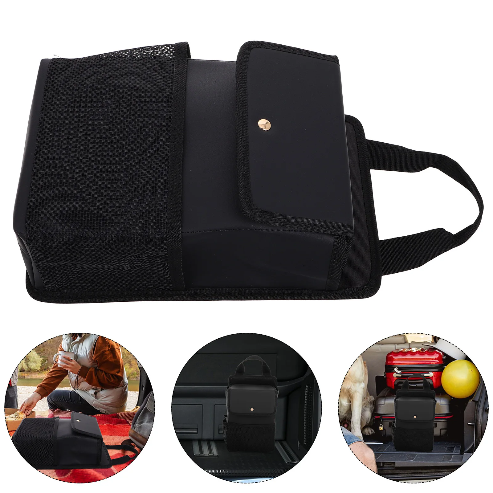 

Car Storage Box For Shoes Heavy Duty Waterproof Foldable Trunk Organizer With Compartments Suv Truck Auto Interior