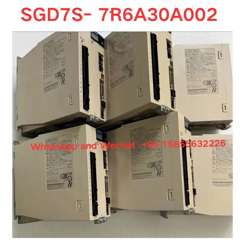Used OEM disassembled parts SGD7S- 7R6A30A002 Servo driver Functional test OK