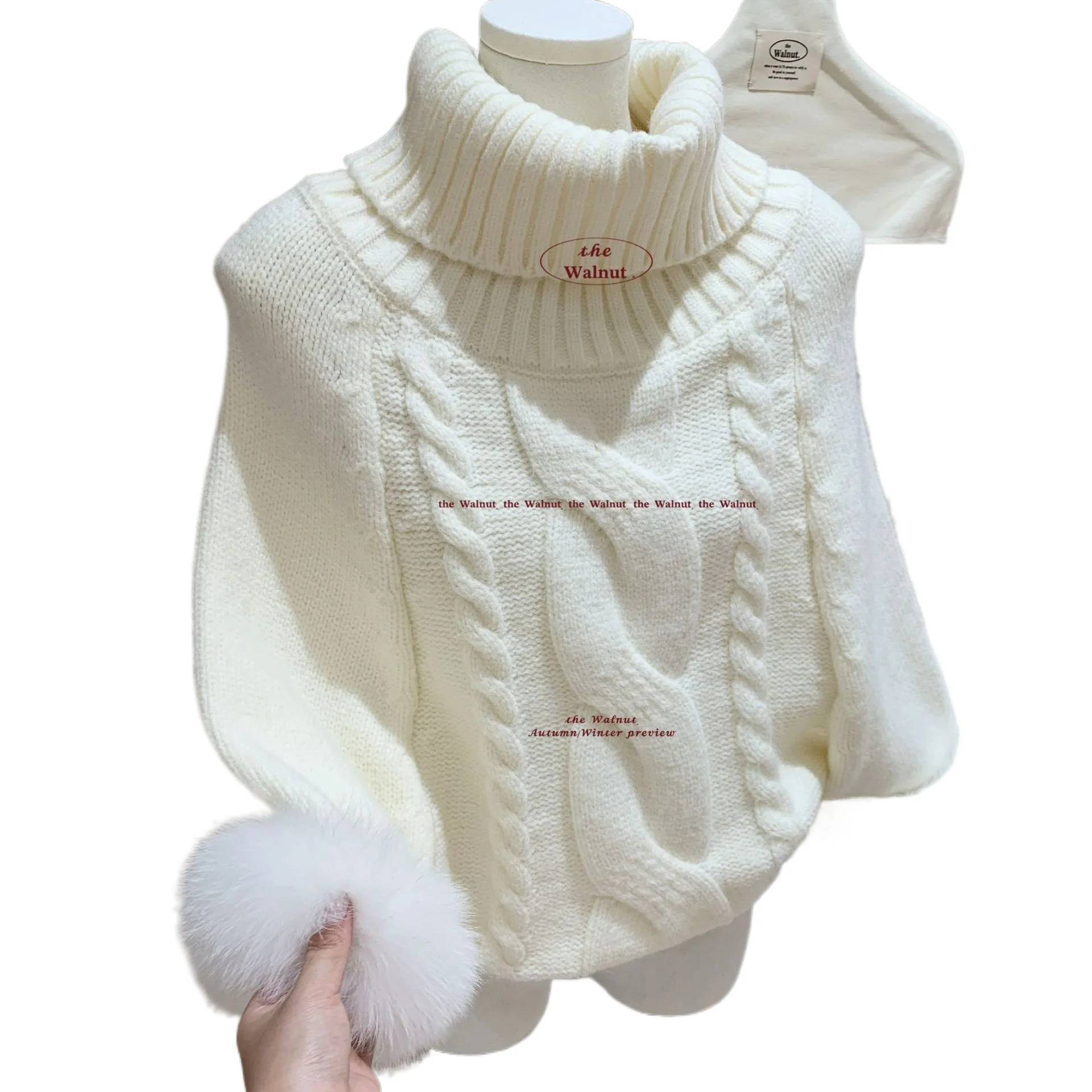 2026 New Korean Simple Commuter Bat Sleeve Sweater Middle-aged and Youth Versatile Knitted Jacket Premium Solid Color Jacket