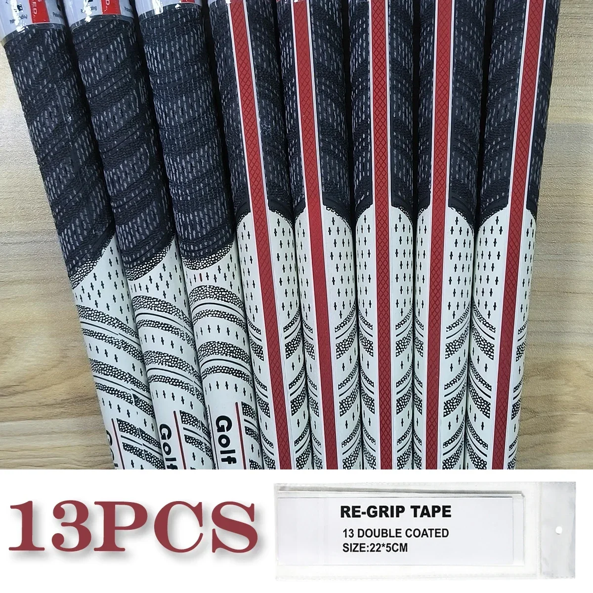 13PCS/Lot Golf Grip Golf Club Grips Midsize and Standard with Tape