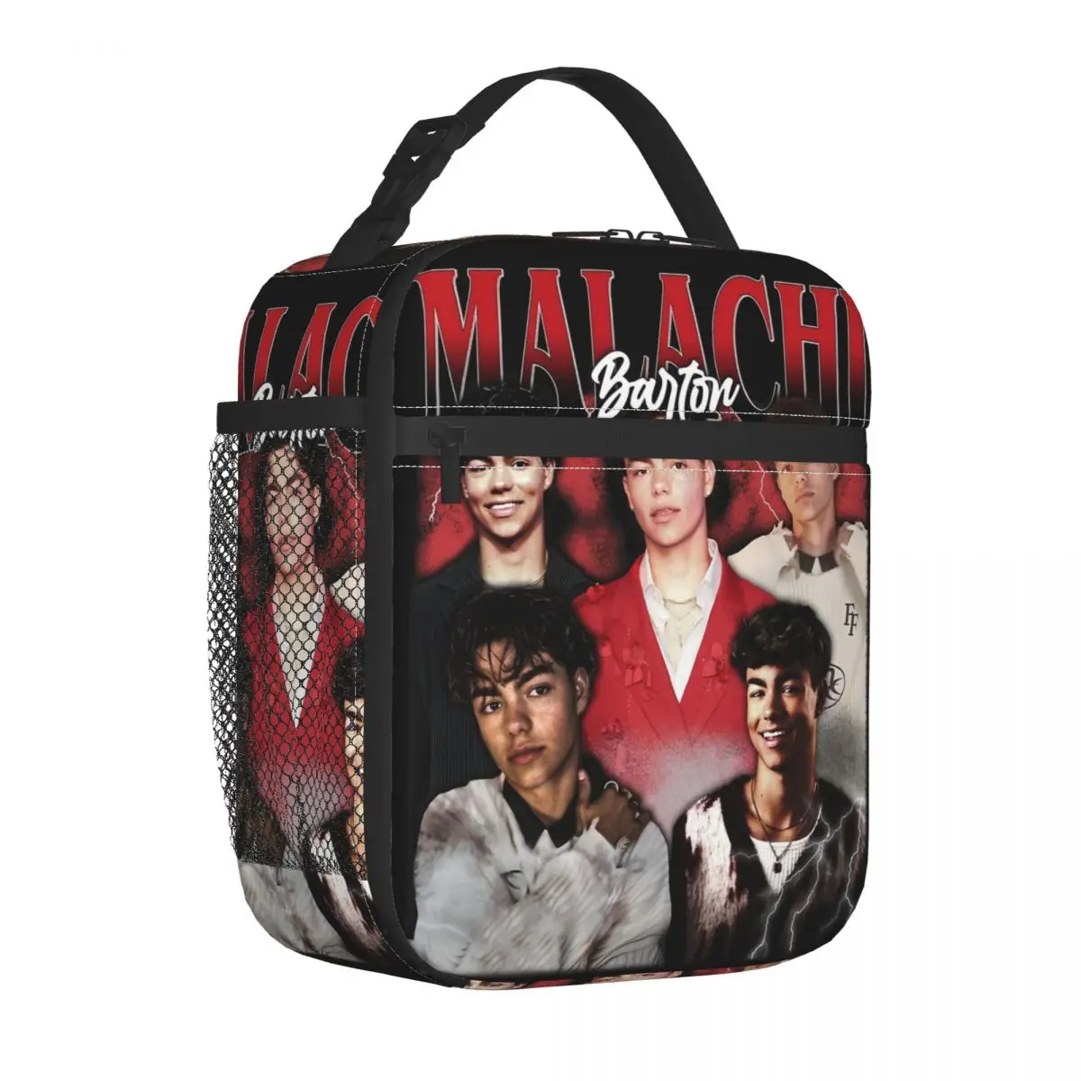 

Изолированная сумка для обеда Malachi Barton, многоразовая сумка-холодильник большой емкости, сумка-тоут, ланч-бокс для колледжа, уличная сумка для девочек и мальчиков