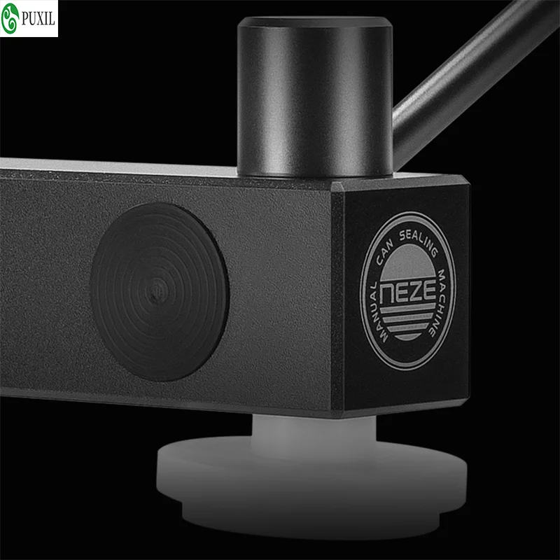 Sellador de botellas comercial, máquina Manual de sellado de latas, envasador de refrescos y alimentos para mascotas, latas desechables con botella de 100 Uds.