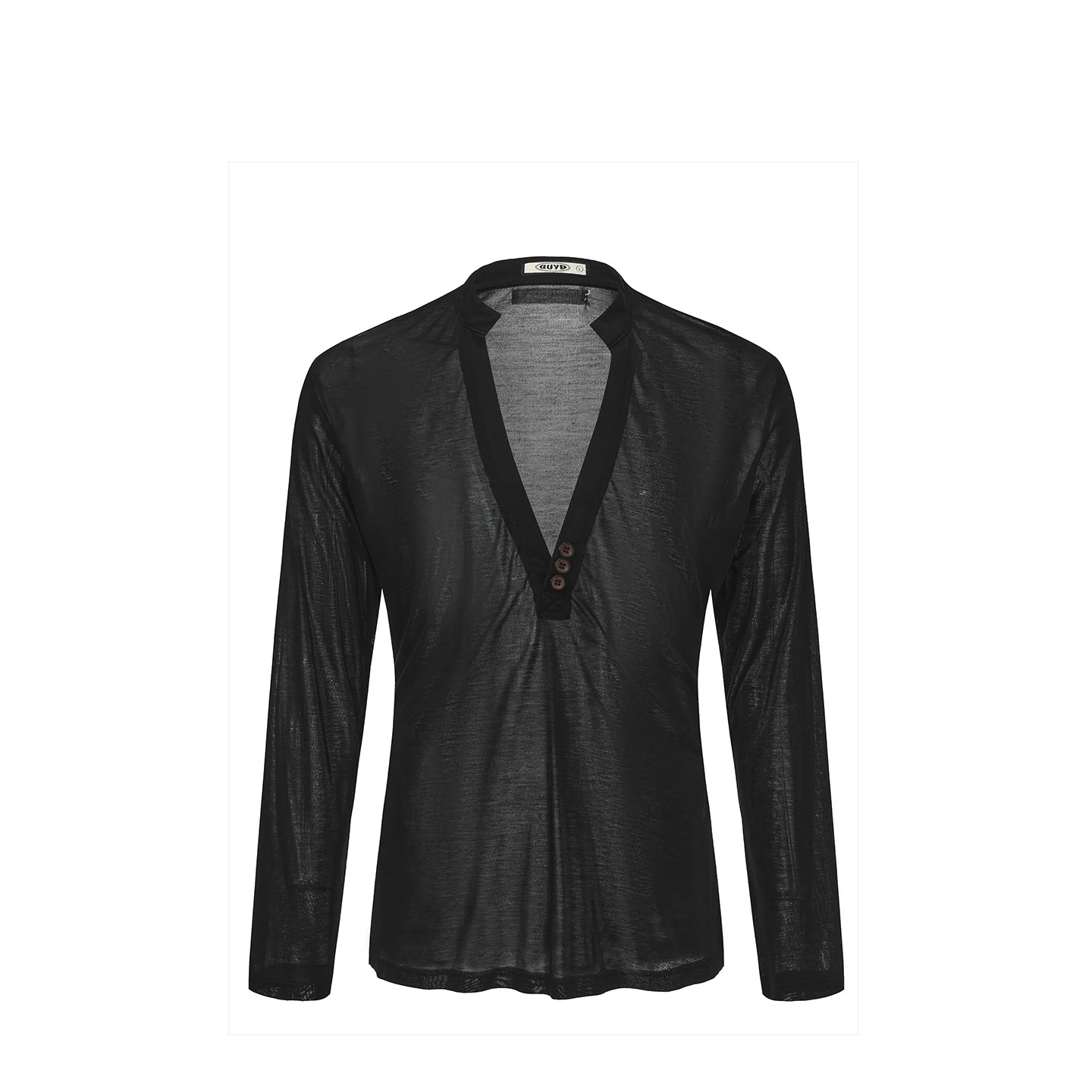 

Новинка 2026 года: Мужские топы для латиноамериканских танцев с длинным рукавом, сетчатые рубашки с V-образным вырезом для чачи, румбы, танго. Одежда для тренировок по латиноамериканским танцам для взрослых мужчин DQS22341