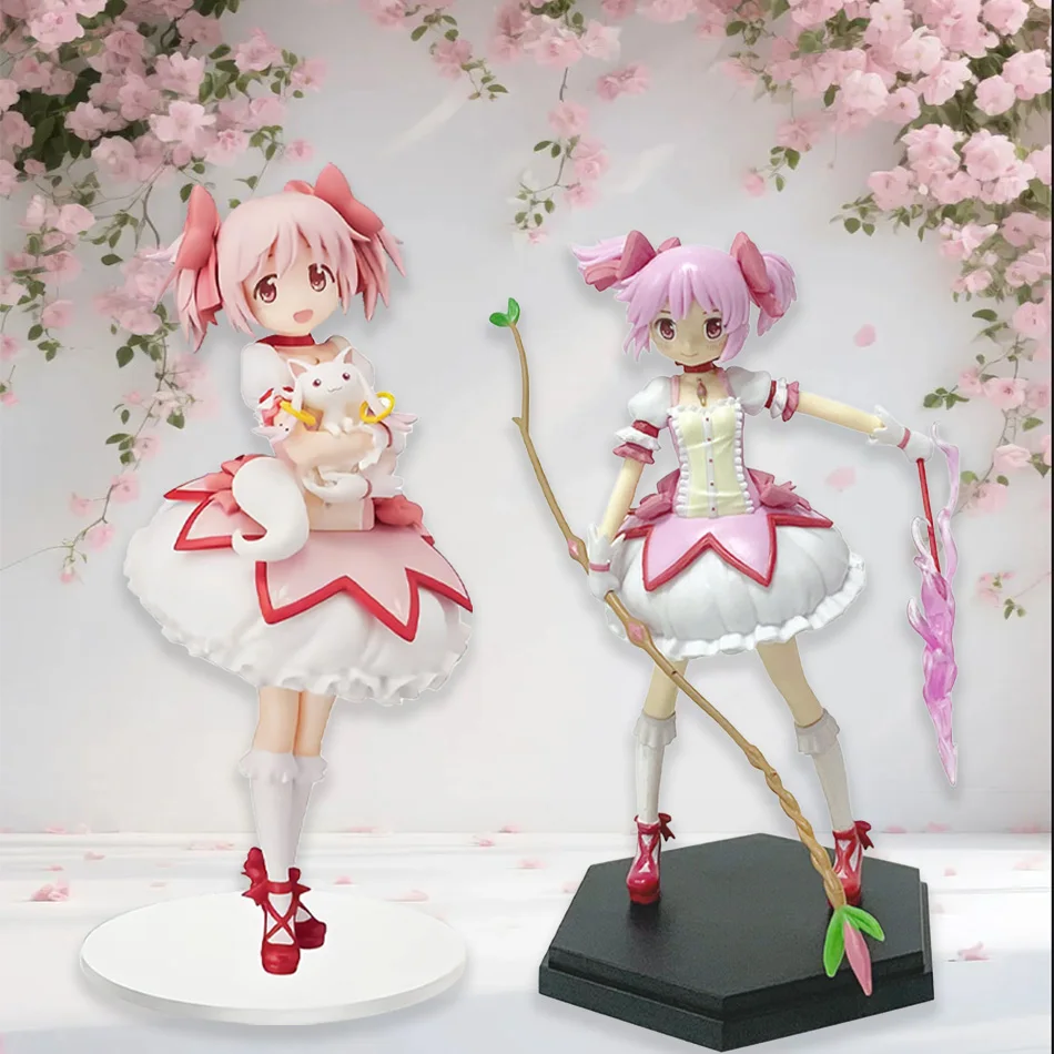 Puella Magi Madoka Magica Kaname Madoka Anime Modelli di personaggi Figurine Ornamenti per il desktop Collezione di giocattoli squisiti Regali Otaku