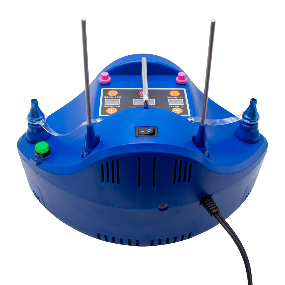 Imagem -02 - Inflator Quantitativo do Balão da Bomba Elétrica do Balão da Precisão 220v com o Interruptor do pé do Contador do Temporizador de Digitas Cd608