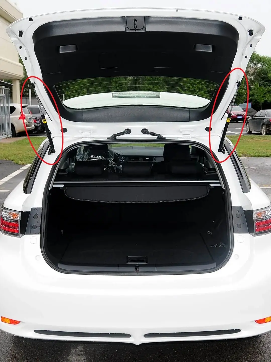 

2PCS Back Door Stay For 2010 11-2022 Lexus CT 200h CT200h ZWA10 Hatchback Rear Tailgate Boot Gas Spring Struts Prop Lift Support
