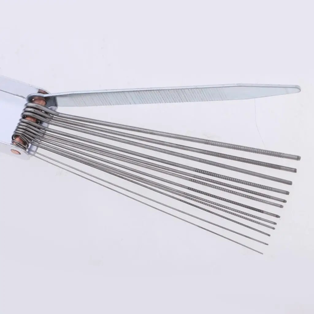 Carburetor Wire Cleaner Multi-size Metal Motorcycle Carb Jet Cleaning Tool for Carb Passage Cleaning