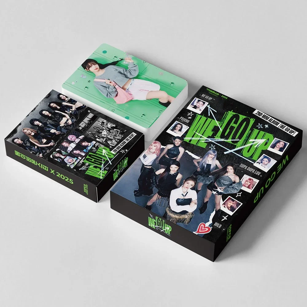 55 قطعة/صندوق KPOP BABYMONSTER بطاقة صور نحن نذهب ألبوم Lomo بطاقات AHYEON RUKA ASA PHARITA مجموعة المشجعين