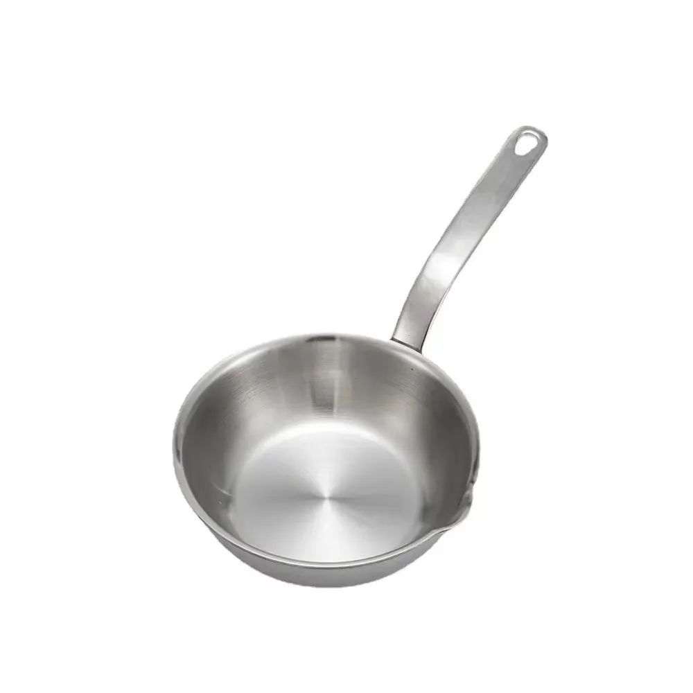 18/10 Stainless Steel Mini Frying Egg Pots and Pans  12cm Cookware Cooking Pot