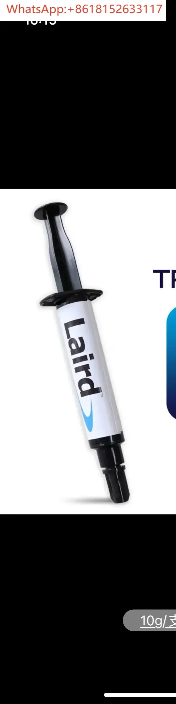 Gel Térmico Laird Tputty 607 Utilizado para Refrigeración Memeory