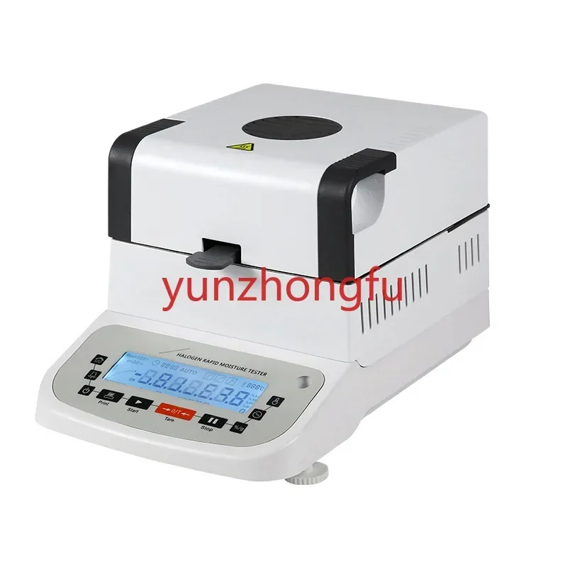 Plastic Quick Moisture Tester High Precision Halogen  Measuring Instrument Grain Corn Tea