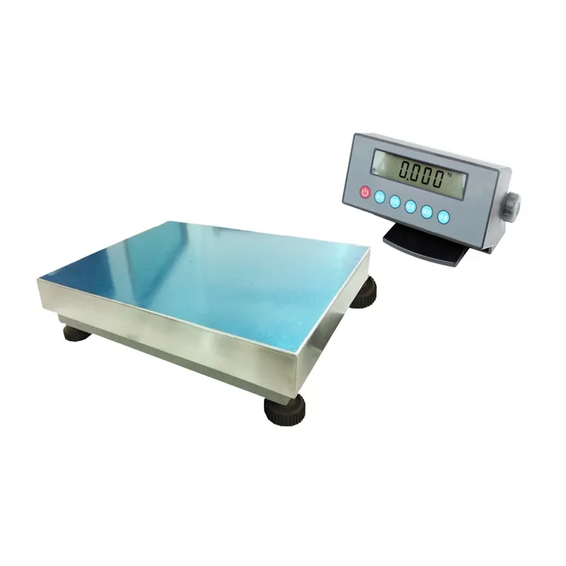 100kg rs232 electronic 300kg stainless steel plate 200kg price industrial digital weighing platform scale