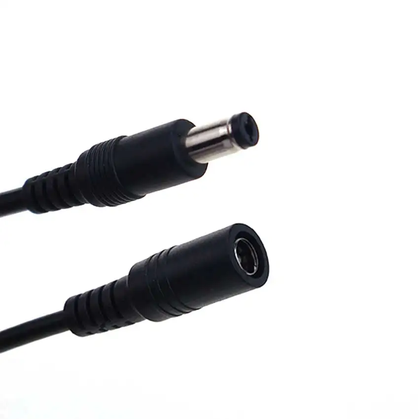 JCD 1m 2m 3m DC Power Extension Cable 5.5*2.1mm 5.5*2.5mm Male To Male / Female Power Cord Wire For CCTV Security Camera Strip