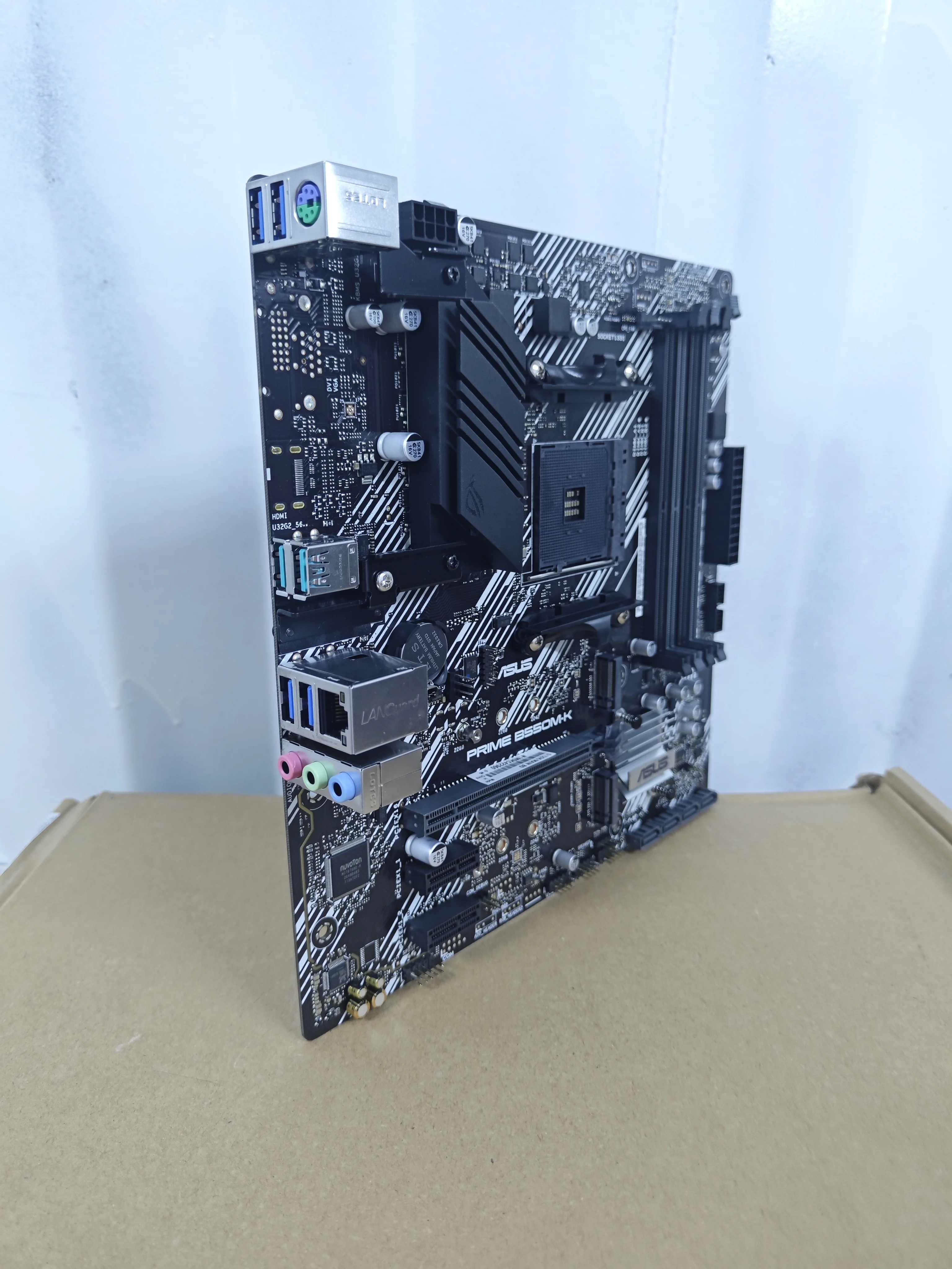 ASUS B550M-K Micro ATX Motherboard for Ryzen 5600X