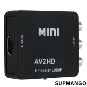 RCA AV إلى HDMI محول AV / CVSB L / R HD صندوق فيديو 1080P 1920 * 1080 دعم NTSC PAL AV الإخراج إلى متوافق مع HDMI أعلى 8 مبيعات الهواتف المحمولة الأصلية - No6