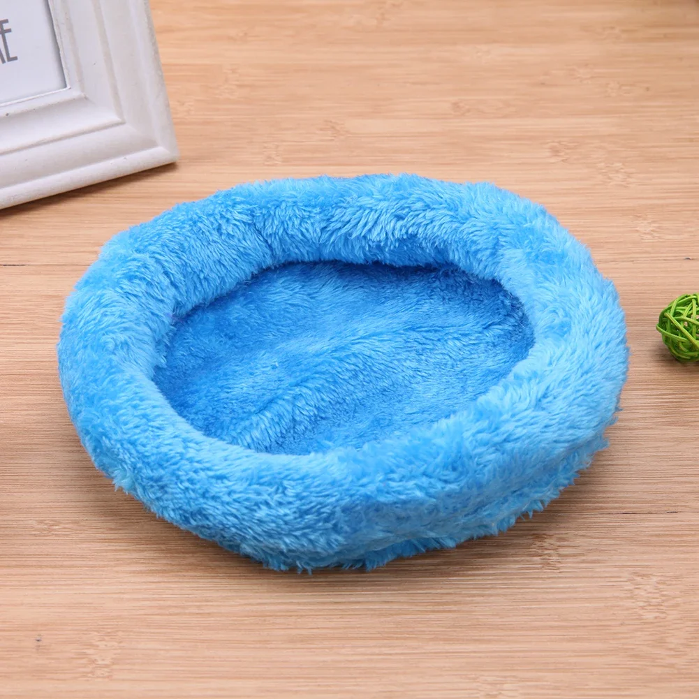 Pet Cage for Hamster Accessories Pet Bed Mouse Cotton House Small Animal Nest Winter Warm For Rodent/Guinea Pig/Rat/Hedgehog Mat