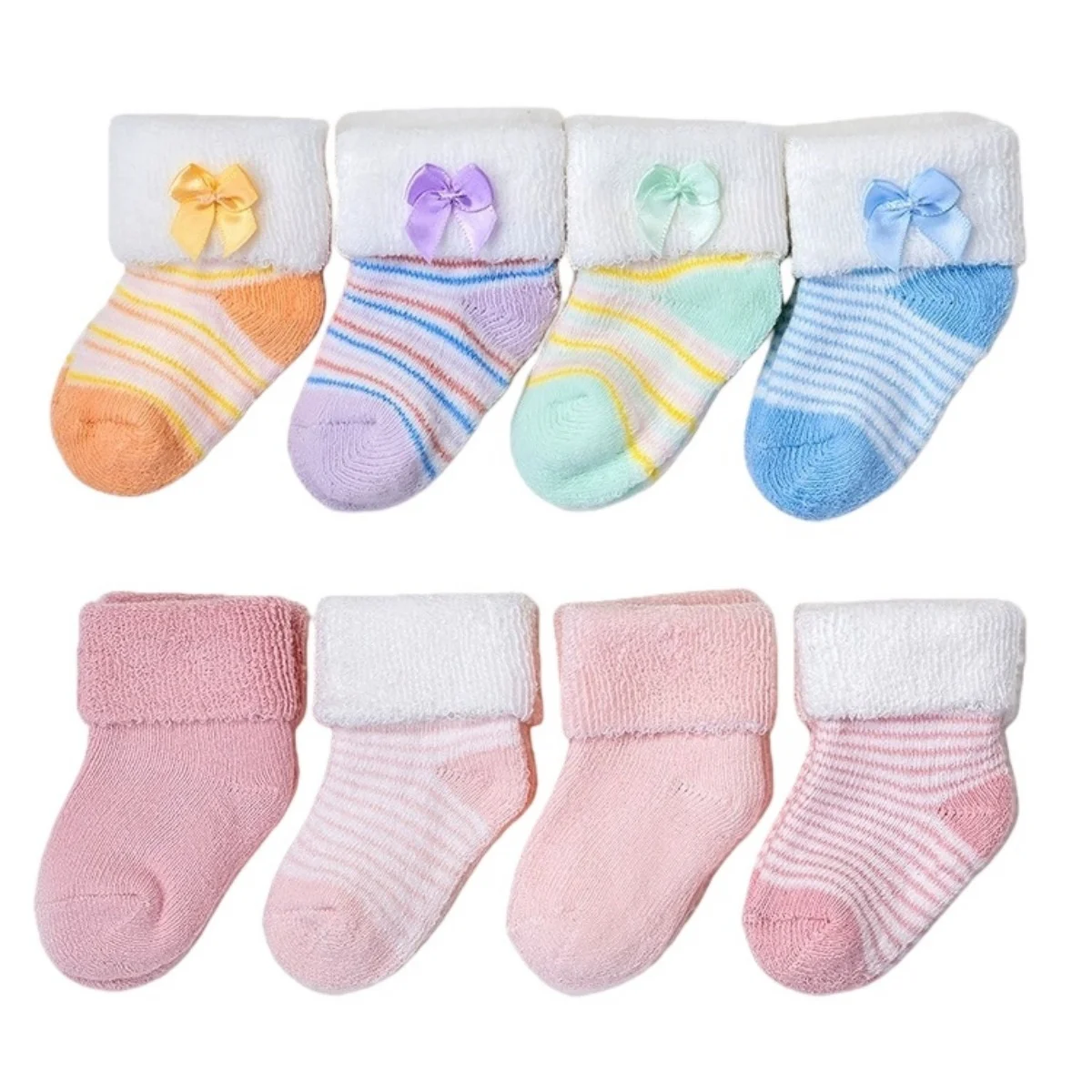 

Winter Cute Baby Socks for Boys Girls Warm Soft Cotton Thicken Socks Babies Accessories for Newborn Toddler Sock Kids