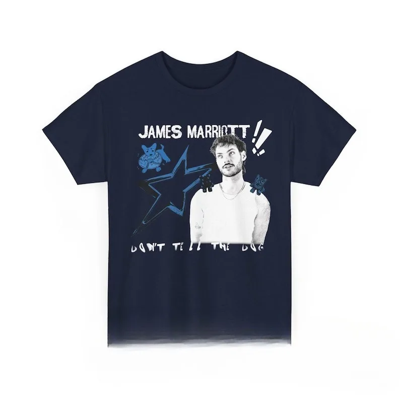 James Marriott Merch  Tee T-shirt Merch Men Short Sleeve Tee Unisex Tops Clothes Causal Female Y2K Tops