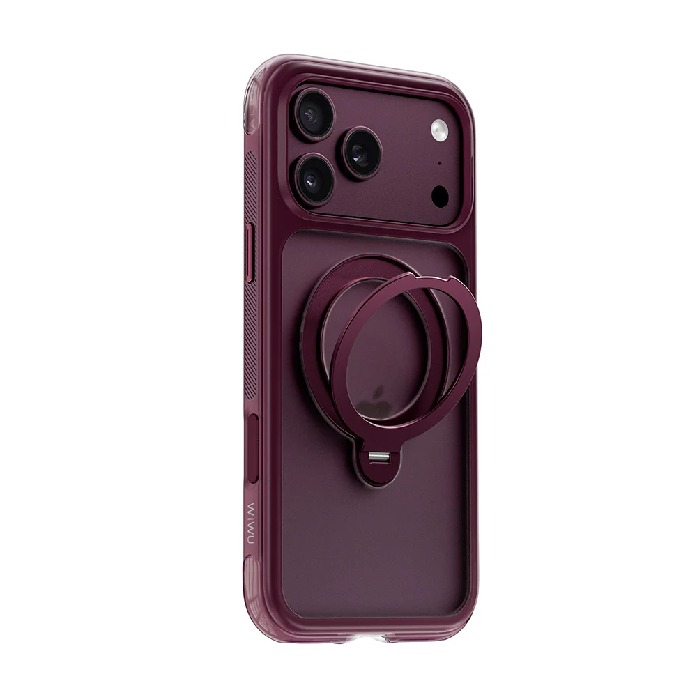 WiWU Airbag Handyhülle für iPhone 18 Pro Max 18 Pro Magnetische Standhülle für iPhone 17 Pro Max Drehbare Handyhülle – Detail 19