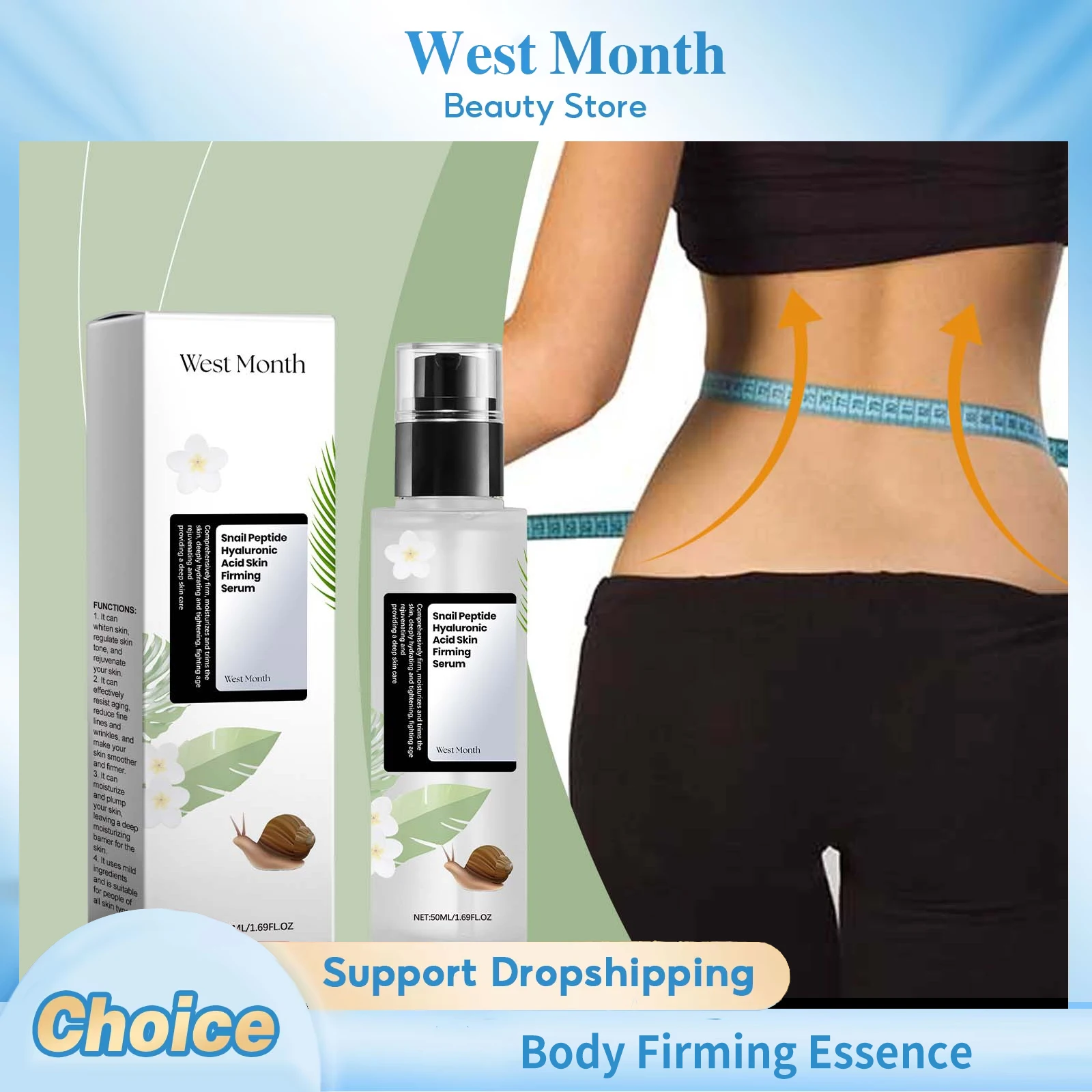

Body Firming Essence Prevent Sagging Enhance Skin Elasticity Long Lasting Hydration Brightening Whitening Lifting Smooth Essence