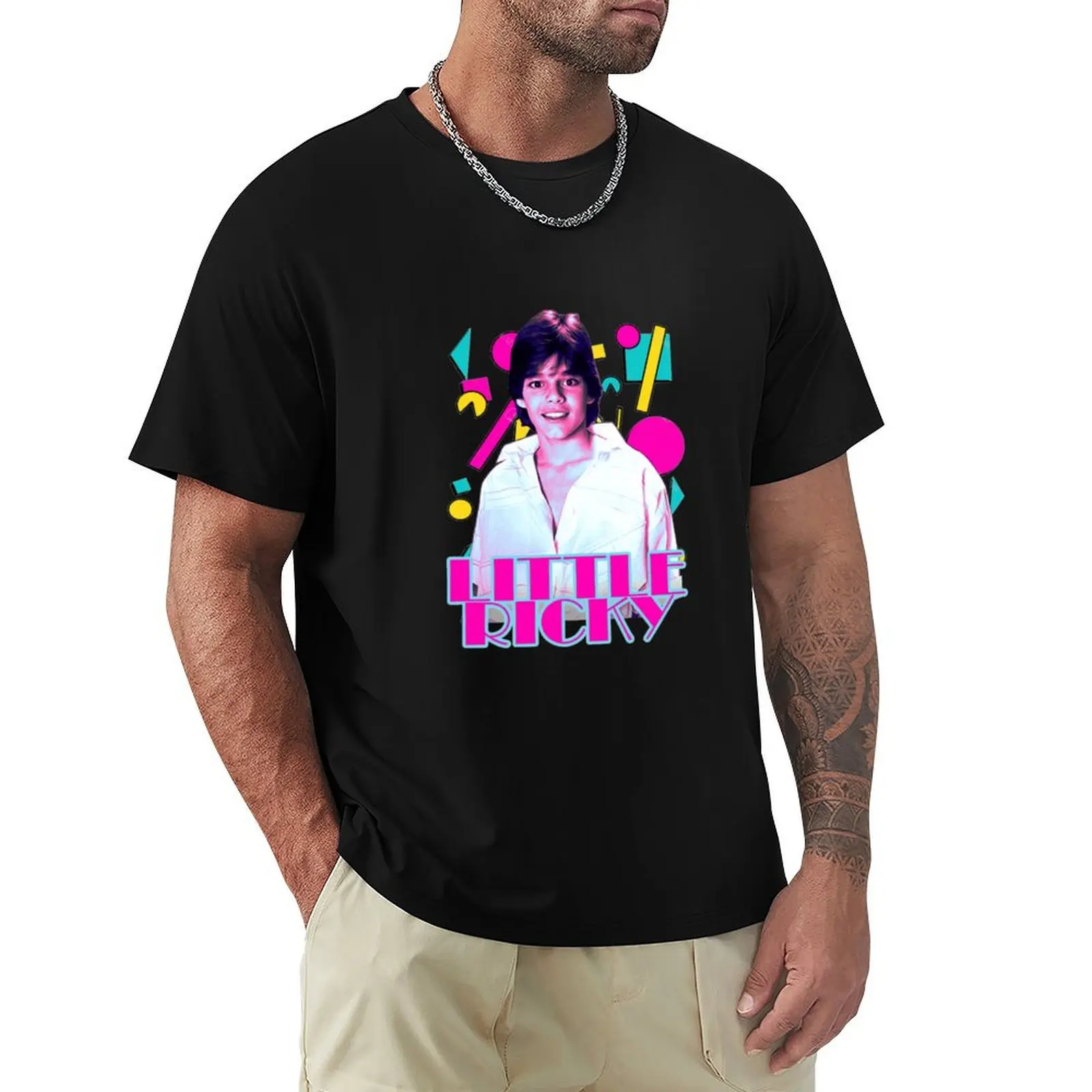 

Menudo Little Ricky Martin T-ShirtLittle Ricky T-Shirt hippie clothes Anime t-shirt mens clothing