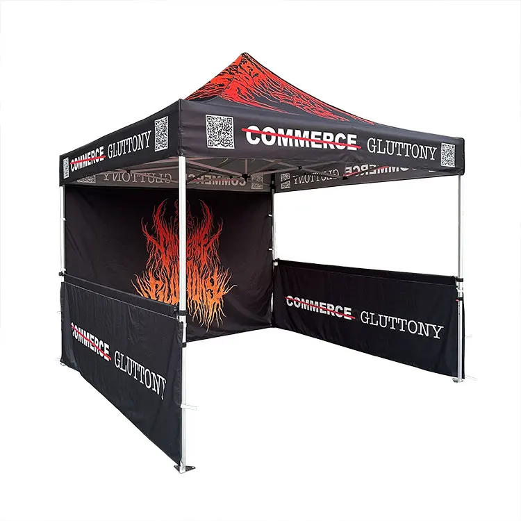 

China Manufacturer 3x3 3x6 Custom Logo Canopy Trade Show Tent Gazebo Pop Up Aluminum Frame 10x20 10x10 Custom Print Canopy Tent