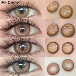 Bio-essence Colorcon 1 Pair Korean Lenses Colored Contact Lenses Brown Lenses Natural Eye Lenses with High Quality Natural Lens