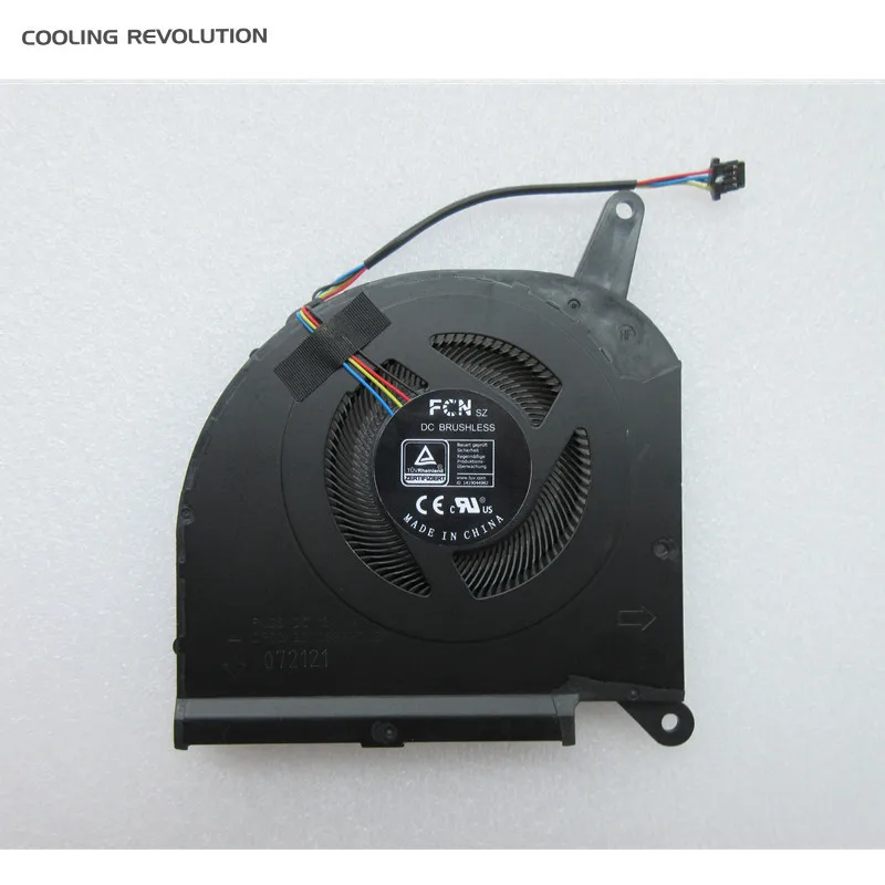 New Original Laptop Cooling Fan For GIGABYTE AORUS 5 SE4 RX5M i7-12700H CPU/NVIDIA GeForce RTX 3070 8GB GPU FNGT FNGS 12V 1A image 3