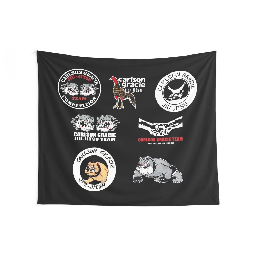 Copy of All Carlson Gracie Team Logo Tapestry Room Decor Cute Decorative Wall Murals Tapestry