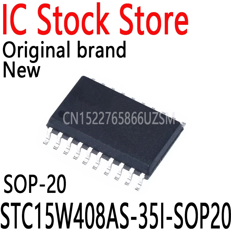 10PCS STC15W408AS Macro Crystal Single Chip Microcomputer STC15W408AS-35I-SOP16 STC15W408AS-35I-SOP20 STC15W408AS-35I-SOP28