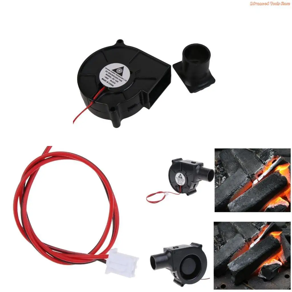 

Вентилятор для плавки металла, воздуходувка для барбекю, древесный уголь, стартер для дымохода, пикника, приготовления барбекю