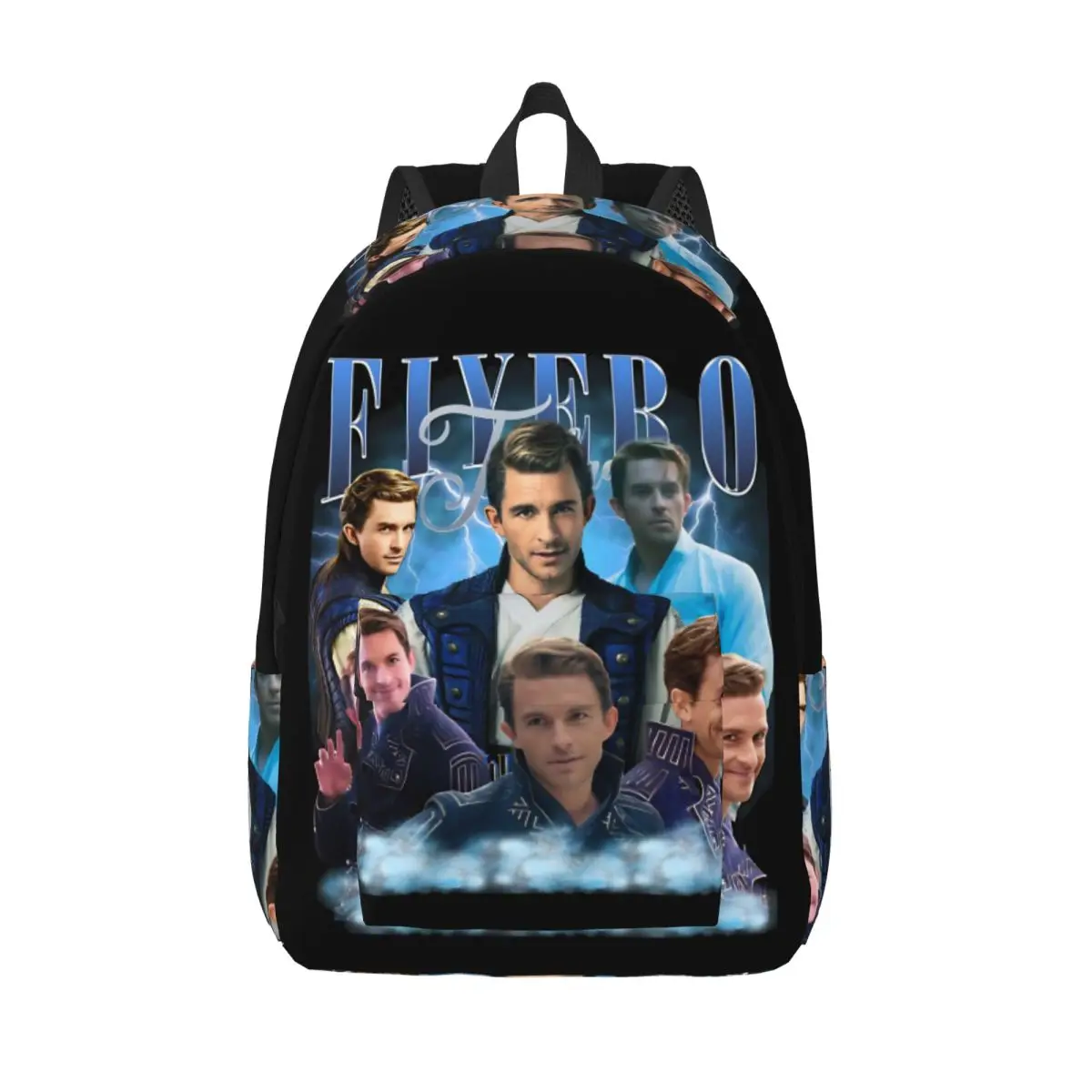 

Jonathan Bailey Wicked Fiyero Backpack Middle High College School Student Bookbag Men Women Daypack Gift