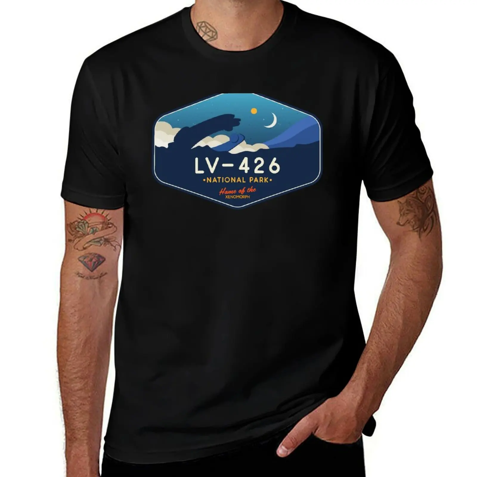 

LV-426: National Park Shirt - Home of the Xenomorph! T-Shirt man t shirt summer funny t shirts man T-shirt