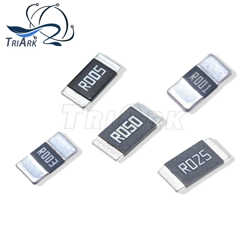20PCS 2512 ตัวต้านทานโลหะผสม SMD 2W 1% 0.1R 0.1 โอห์ม R100 R010 R020 R050 R100 R200 R220 R330 R470 R500 1R00 ความต้านทาน