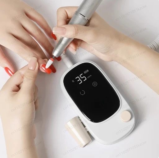 

Портативный электрический аппарат для удаления омертвевшей кожи, с функцией снятия клея, обрезки и шлифовки ногтей, специально для маникюра.