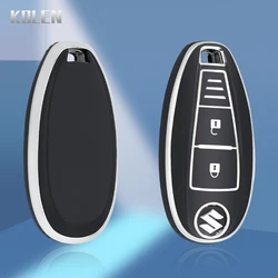 NEW TPU Car Remote Key Case Shell Cover Fob For Suzuki Vitara Swift Ignis Kizashi SX4 Baleno Ertiga Samurai S-Cross Accessories