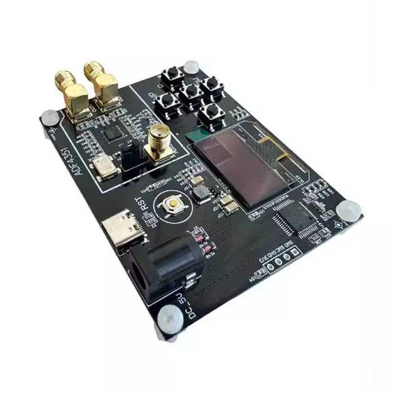 ADF4351 35Mhz-4400Mhz RF Signal Generator RF Signal Source Module With0.96 Inch Oled Display-Y18A
